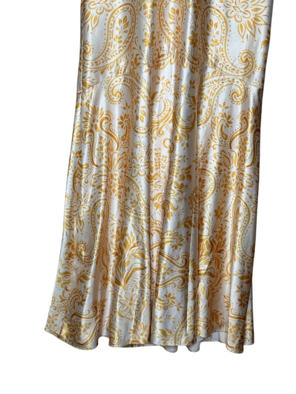 Parker The Nia Romantic Printed Open Back Halter Maxi Dress Paisley Dandelion - Picture 5 of 12